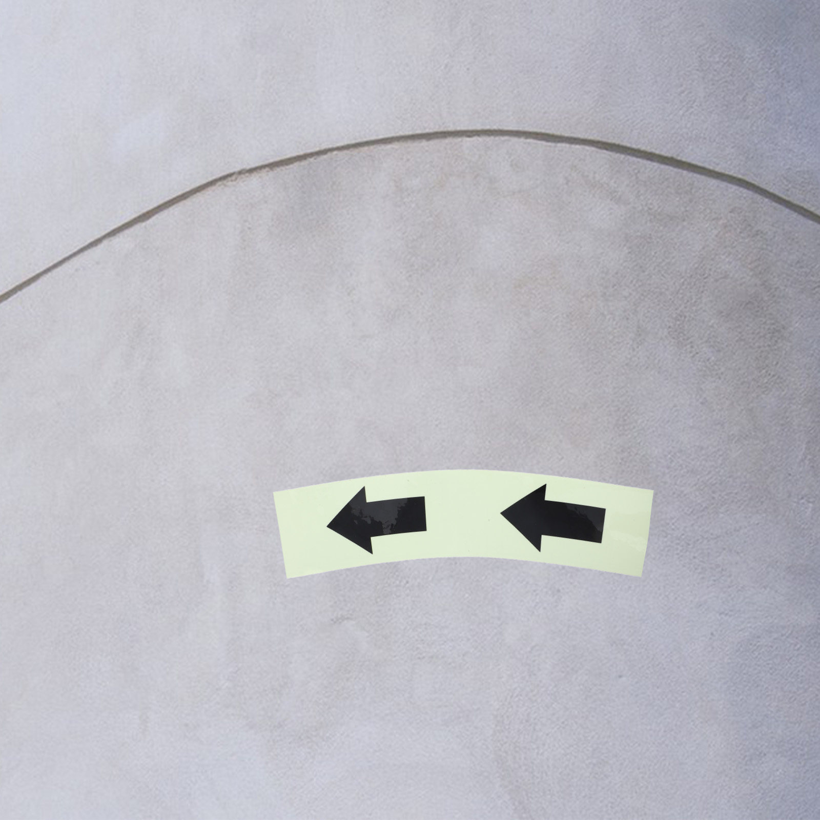 Emergency Exit Sign - 1 Rollo de Cinta Reflectante Luminosa