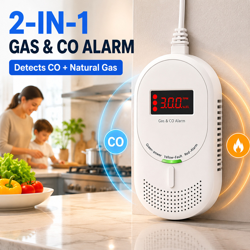 Detector de Gas y Monóxido de  - Co Detector Plug reseña y precio