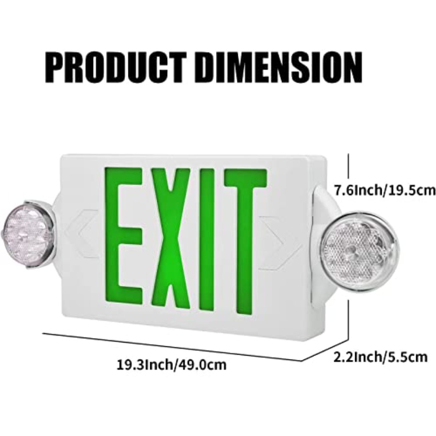 Luz de Emergencia para Salida  - Emergency Exit Sign reseña y precio